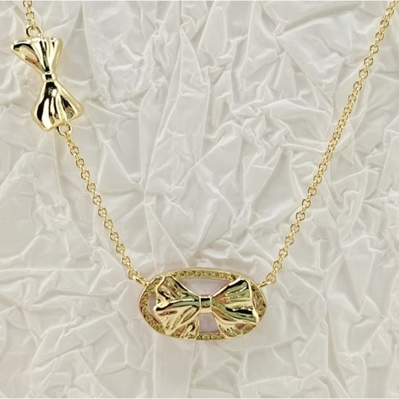 Kendra Scott LoveShackFancy Purple Illusion Necklace - Picture 3 of 4